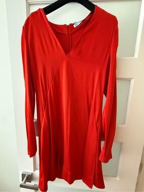 Givency silk dress work once
